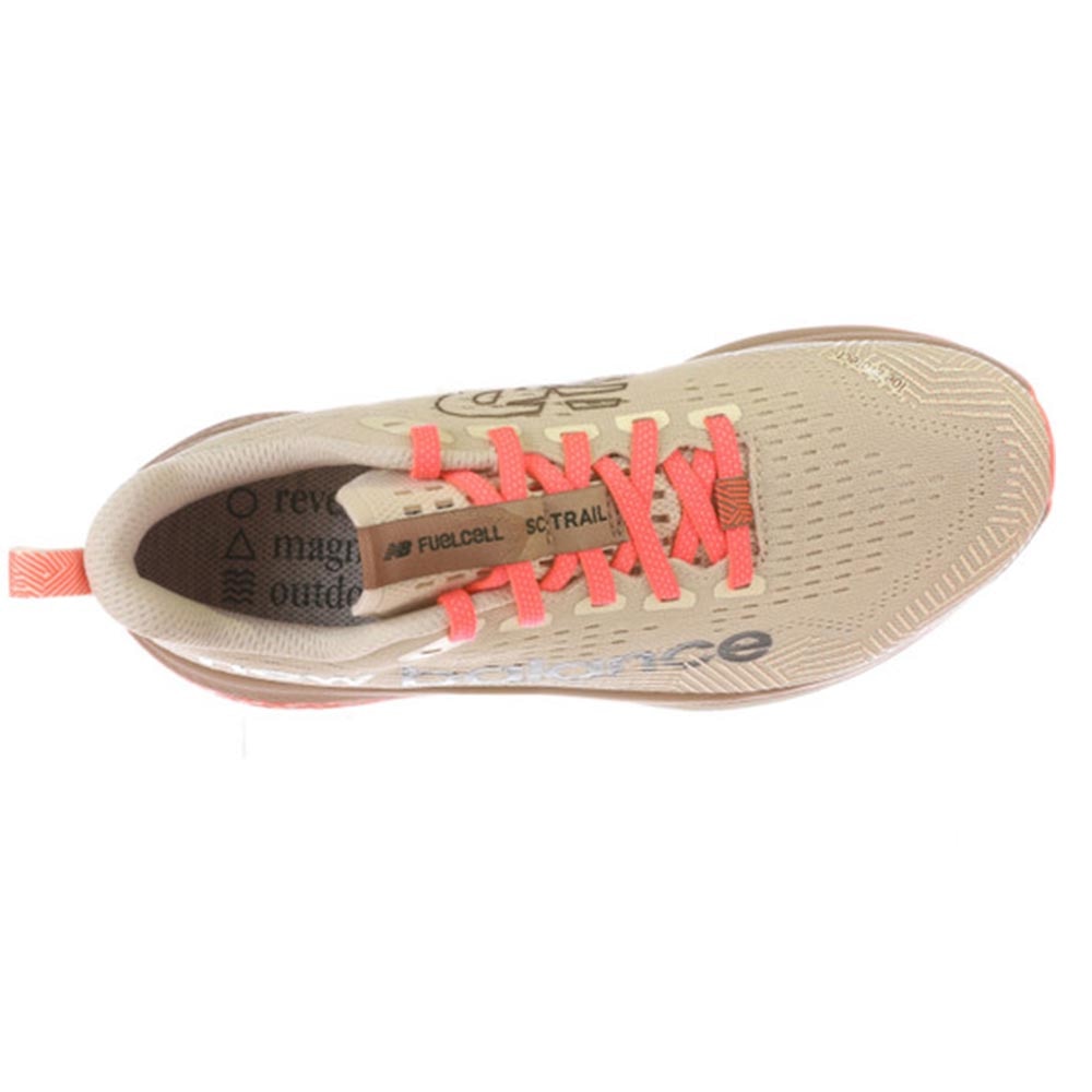 New Balance Fuel Cell Super Comp Trail Joggesko Dame Beige/Rosa