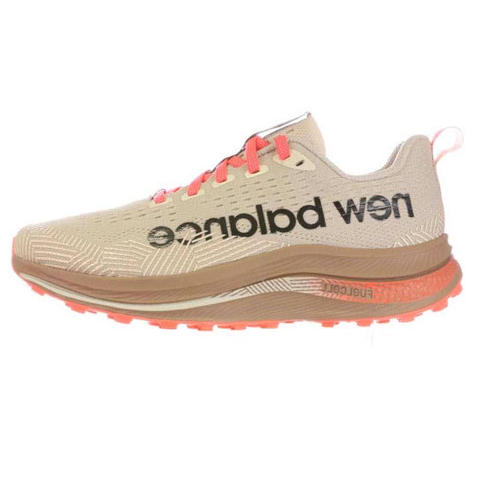 New Balance Fuel Cell Super Comp Trail Joggesko Dame Beige/Rosa