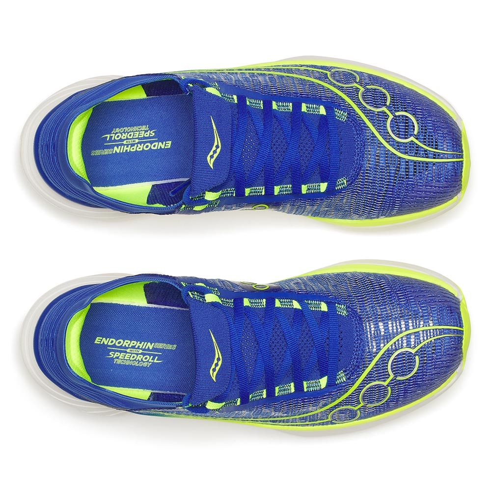 Saucony Endorphin Elite 2 Joggesko Blå/Gul