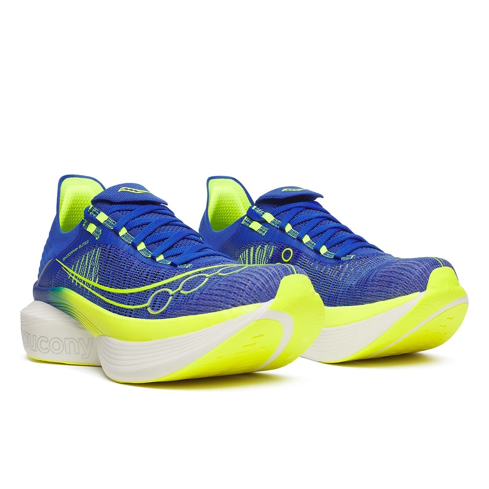 Saucony Endorphin Elite 2 Joggesko Blå/Gul