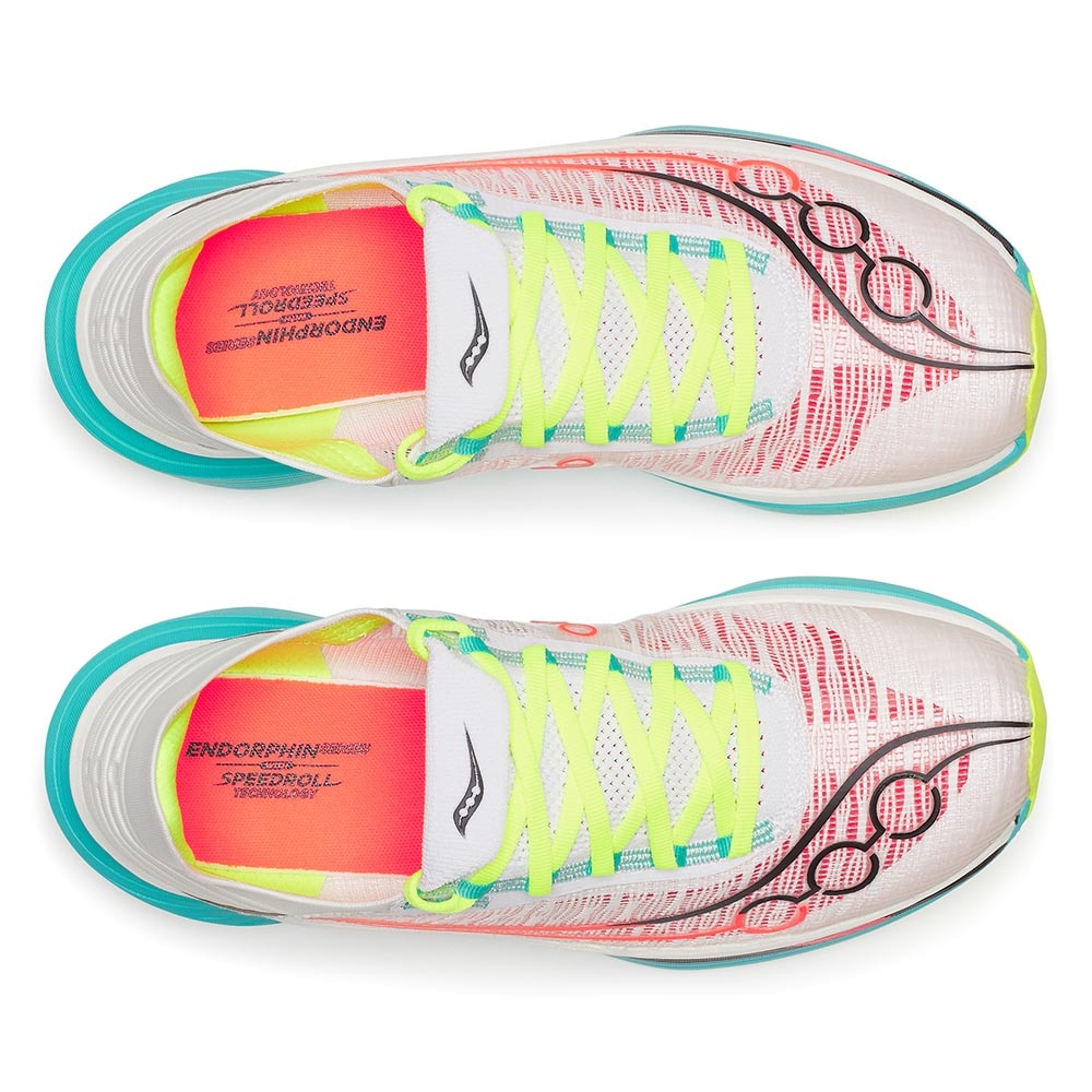 Saucony Endorphin Elite 2 Joggesko Hvit/Flerfarget