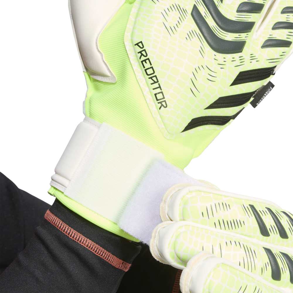 Adidas Predator Match Fingersave Keeperhansker Radiant Blaze