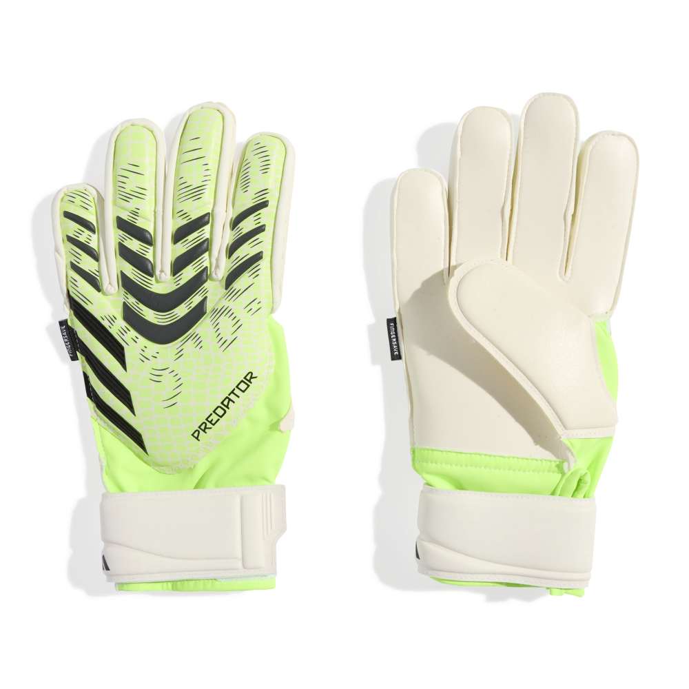 Adidas Predator Match Fingersave Keeperhansker Barn Radiant Blaze