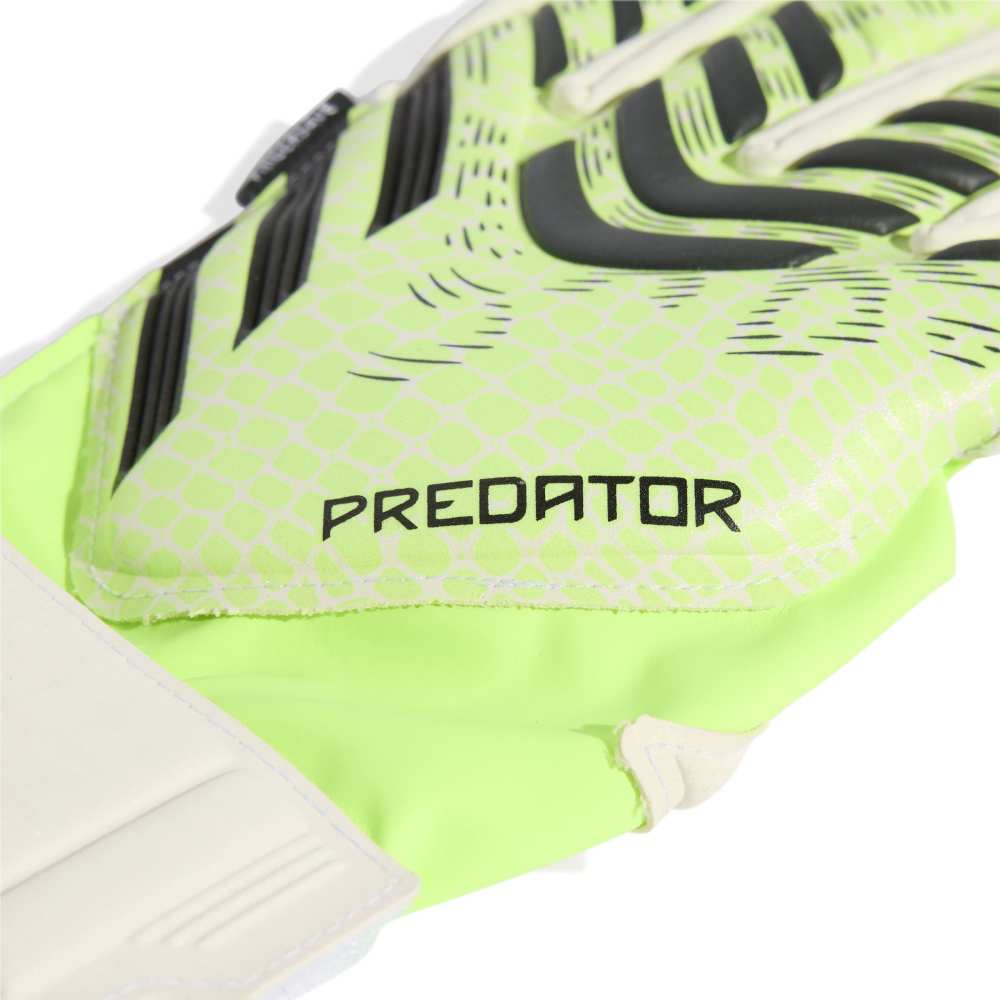 Adidas Predator Match Fingersave Keeperhansker Barn Radiant Blaze