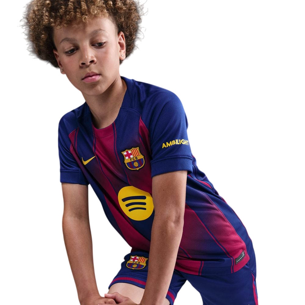 Nike FC Barcelona Fotballdrakt 25/26 Barn Hjemme