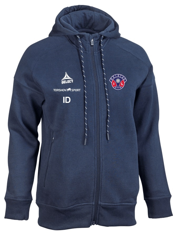 Select Reistad IL Full-Zip Hettegenser Marine