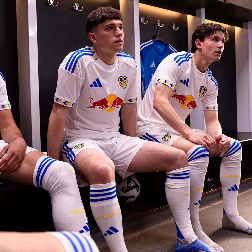Adidas Leeds United Fotballdrakt 25/26 Barn Hjemme
