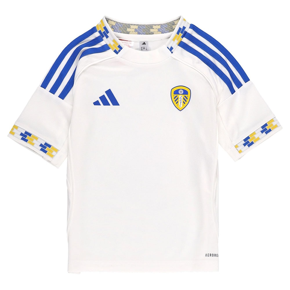 Adidas Leeds United Draktsett 25/26 Barn Hjemme