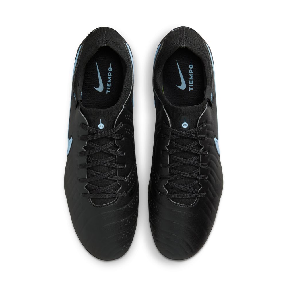 Nike Tiempo Legend 10 Pro AG-Pro Fotballsko Shadow Sort/Blå