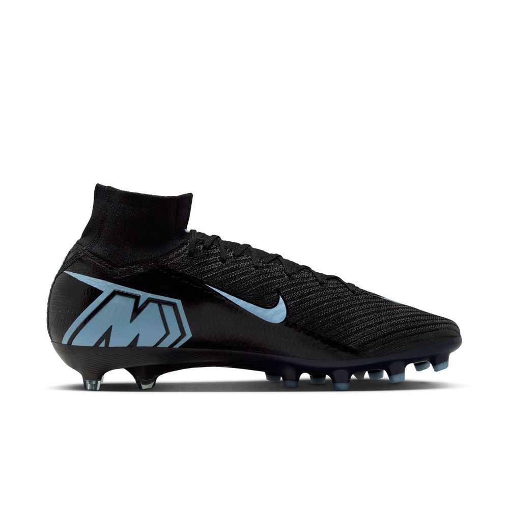 Nike Mercurial Zoom Superfly 10 Elite AG-Pro Fotballsko Shadow Sort/Blå