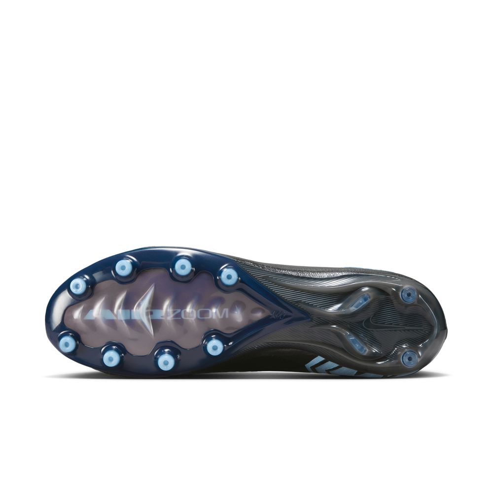 Nike Mercurial Zoom Vapor 16 Elite AG-Pro Fotballsko Shadow Sort/Blå