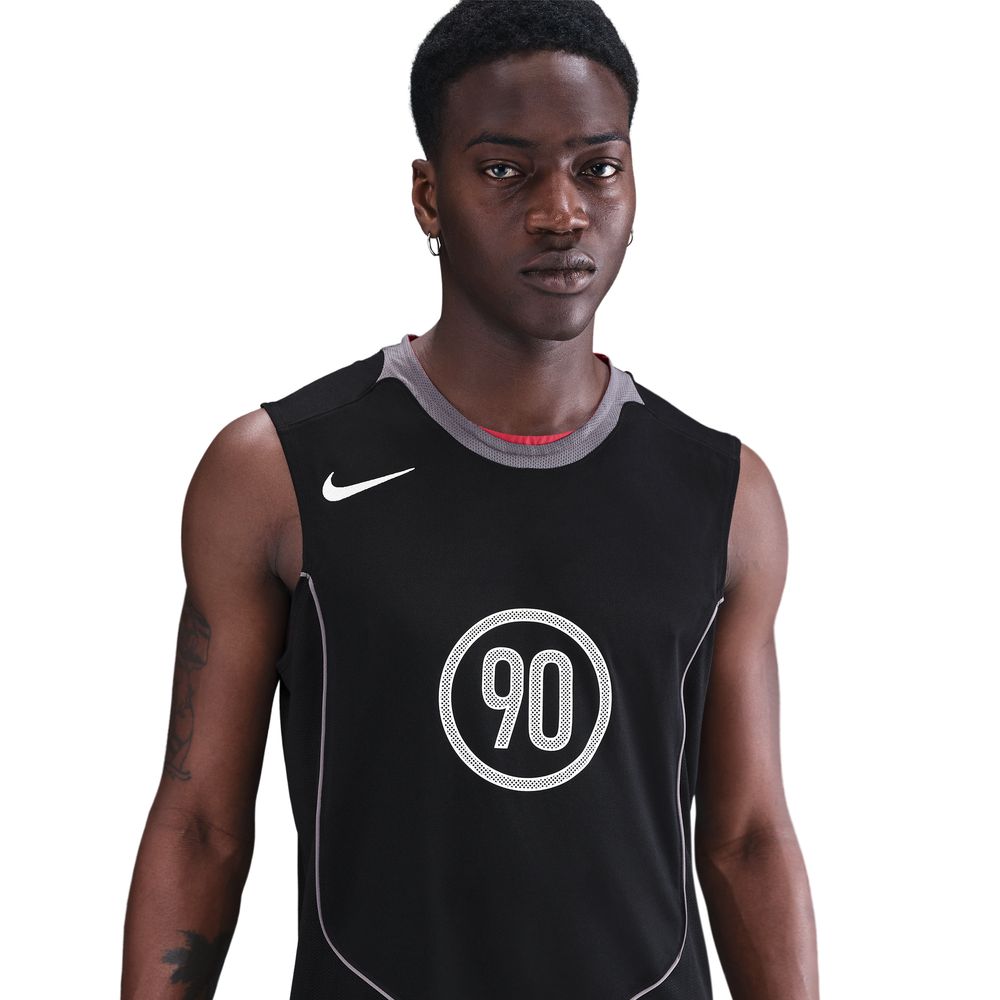 Nike Dri-FIT Total 90 Singlet Sort/Grå