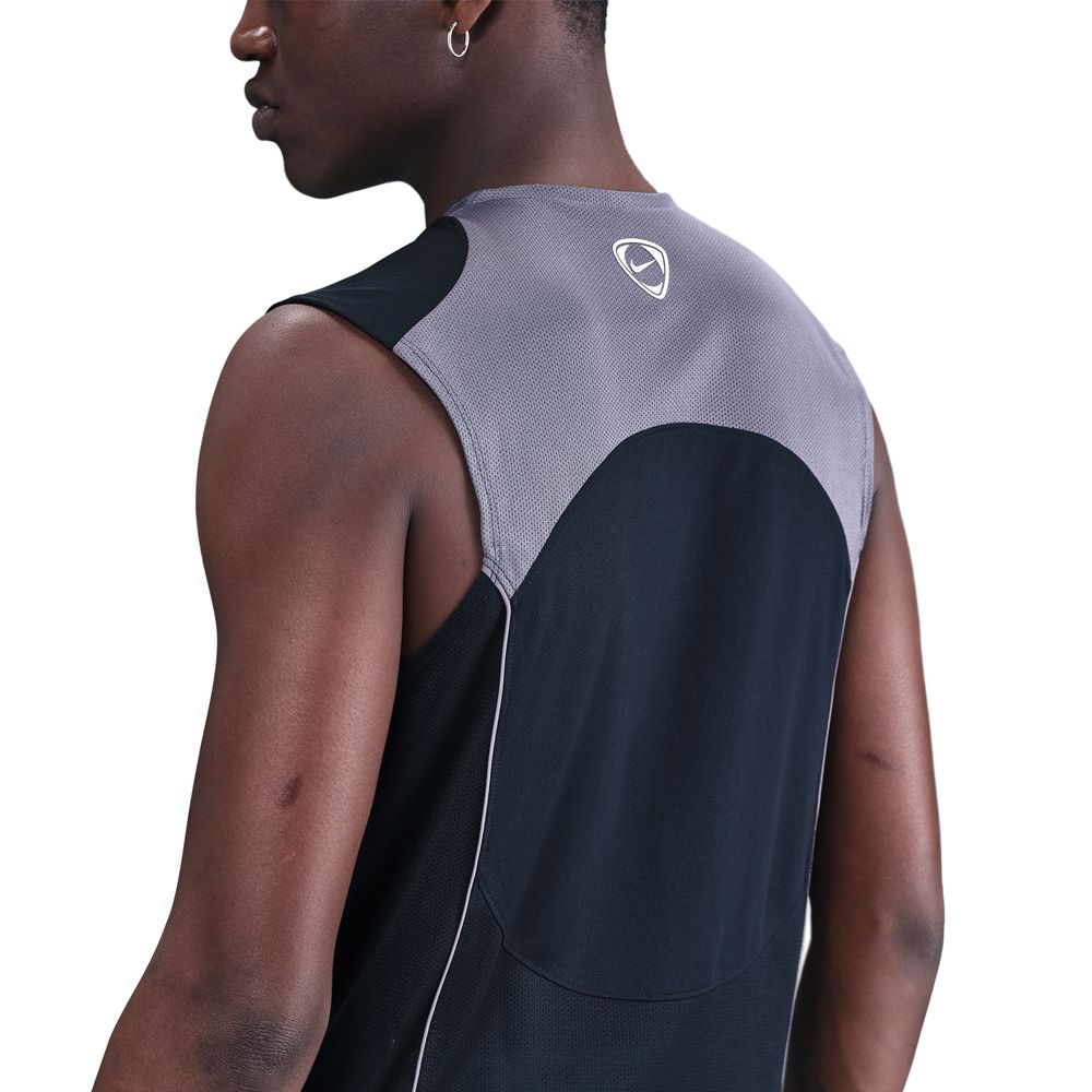 Nike Dri-FIT Total 90 Singlet Sort/Grå