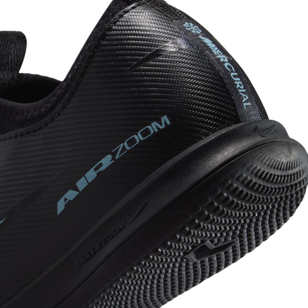 Nike Mercurial Zoom Vapor 16 Academy IC Futsal Innendørs Fotballsko Barn Shadow Sort/Blå