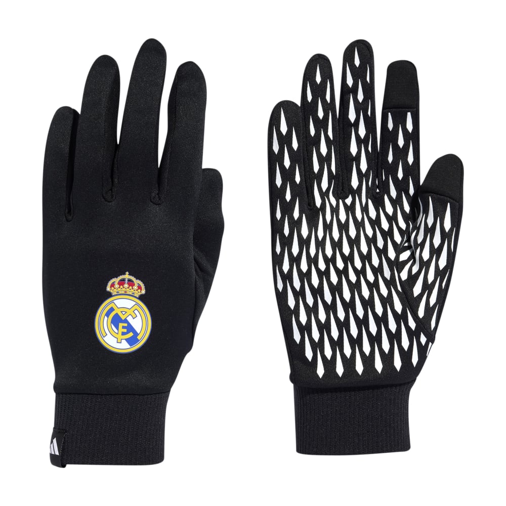 Adidas Real Madrid Spillerhansker Sort/Hvit