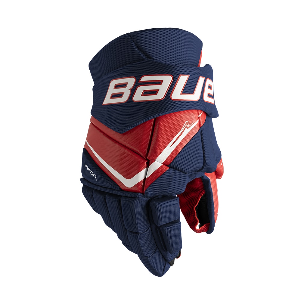 Bauer Vapor Fly40 Hockeyhanske Marine/Rød/Hvit