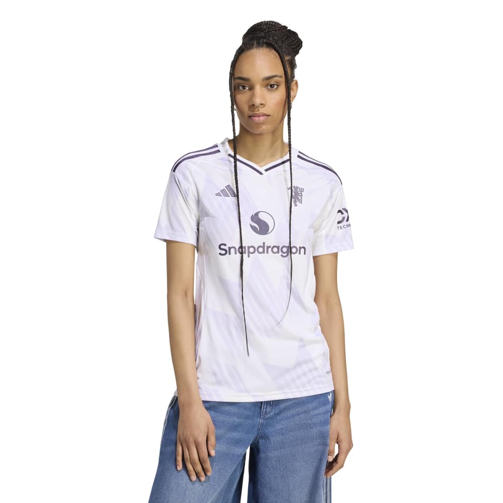 Adidas Manchester United Fotballdrakt 25/26 Dame Borte