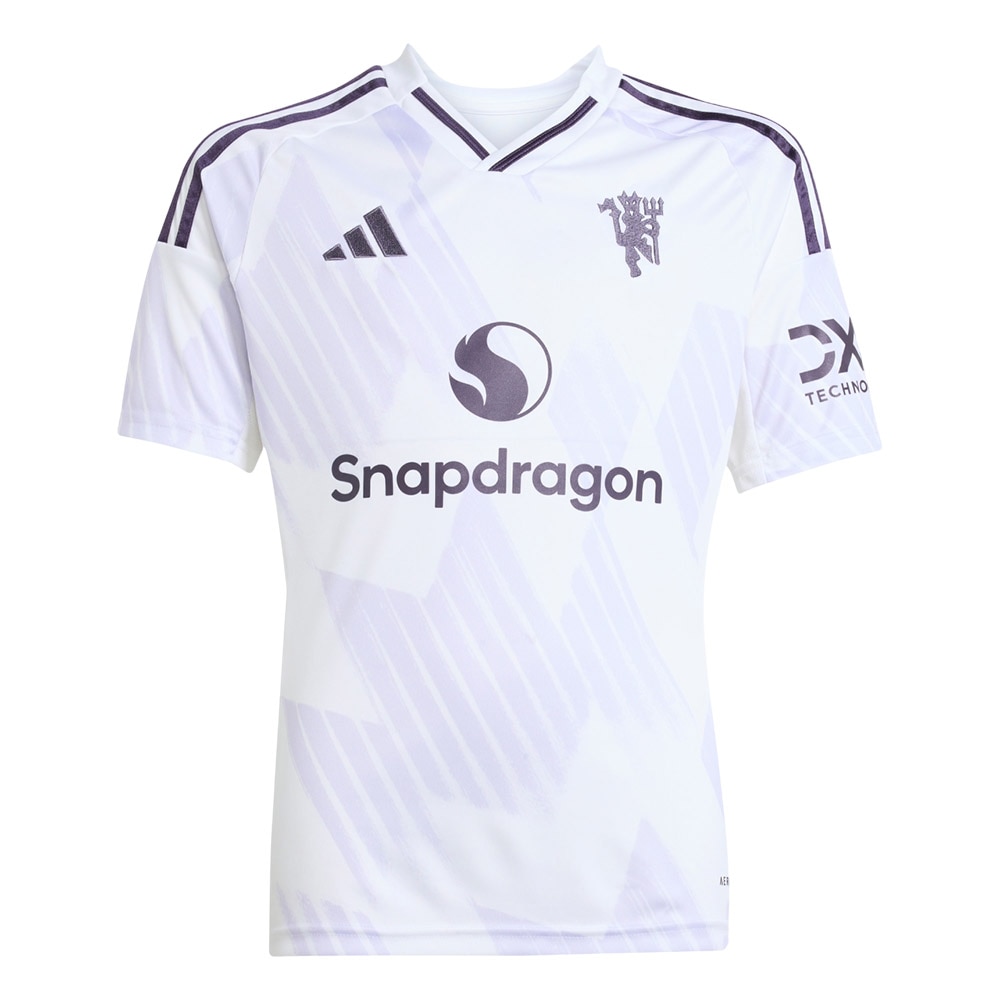 Adidas Manchester United Fotballdrakt 25/26 Barn Borte