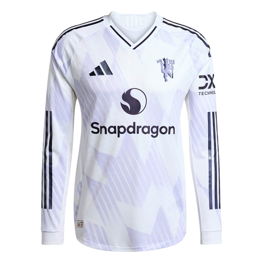 Adidas Manchester United Authentic Langermet Fotballdrakt 25/26 Borte