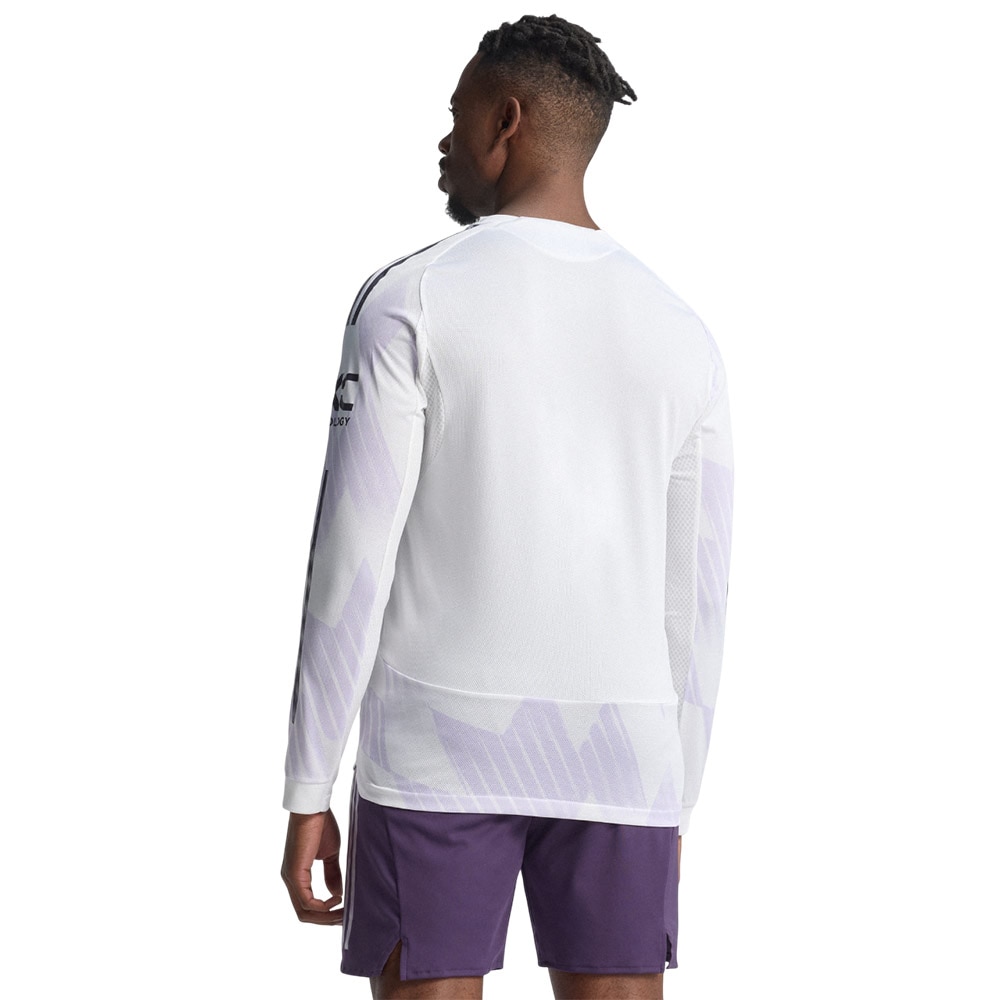 Adidas Manchester United Authentic Langermet Fotballdrakt 25/26 Borte