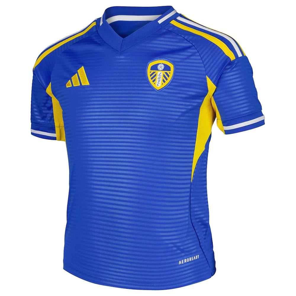 Adidas Leeds United Fotballdrakt 25/26 Barn Borte