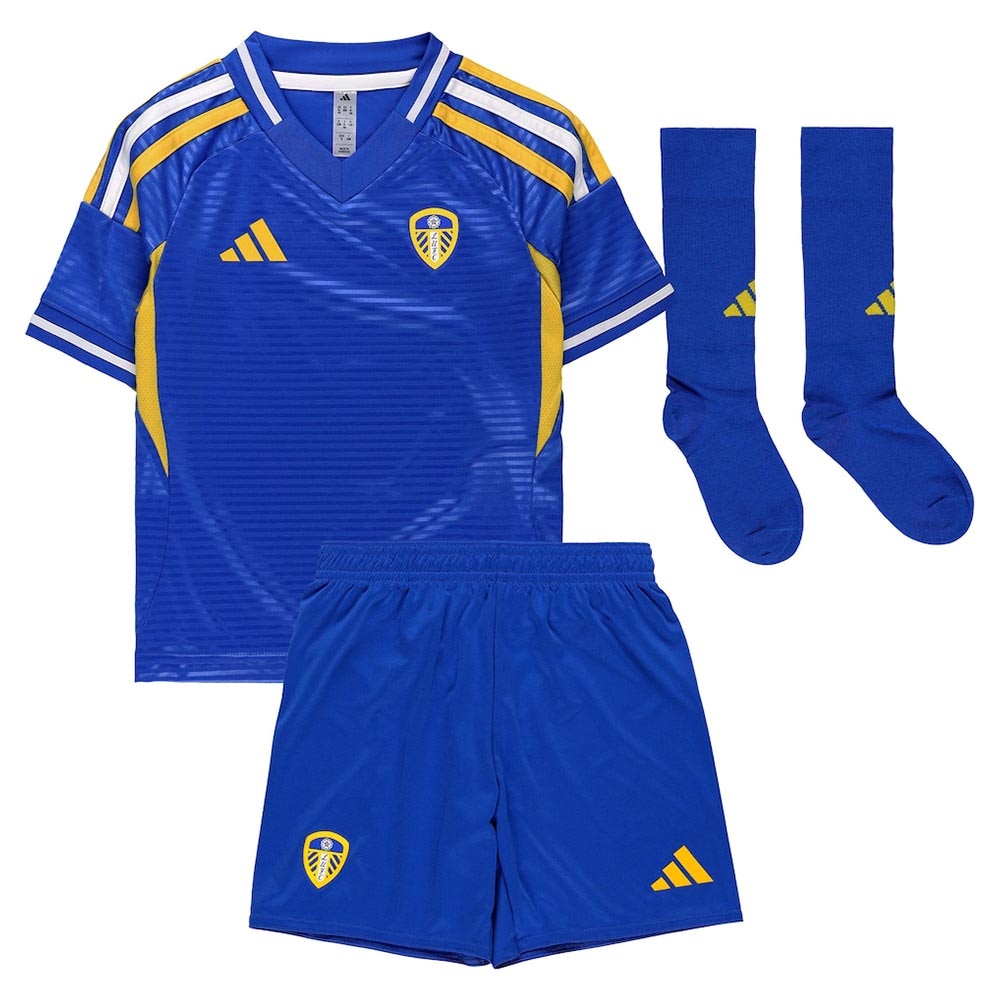 Adidas Leeds United Draktsett 25/26 Barn Borte