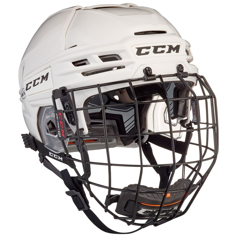 Ccm Tacks 910 Combo Hockeyhjelm Hvit