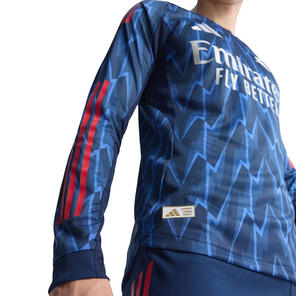 Adidas Arsenal Authentic Langermet Fotballdrakt 25/26 Borte 