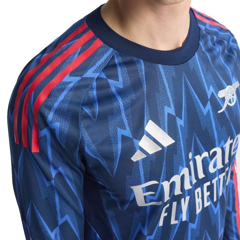 Adidas Arsenal Authentic Langermet Fotballdrakt 25/26 Borte 
