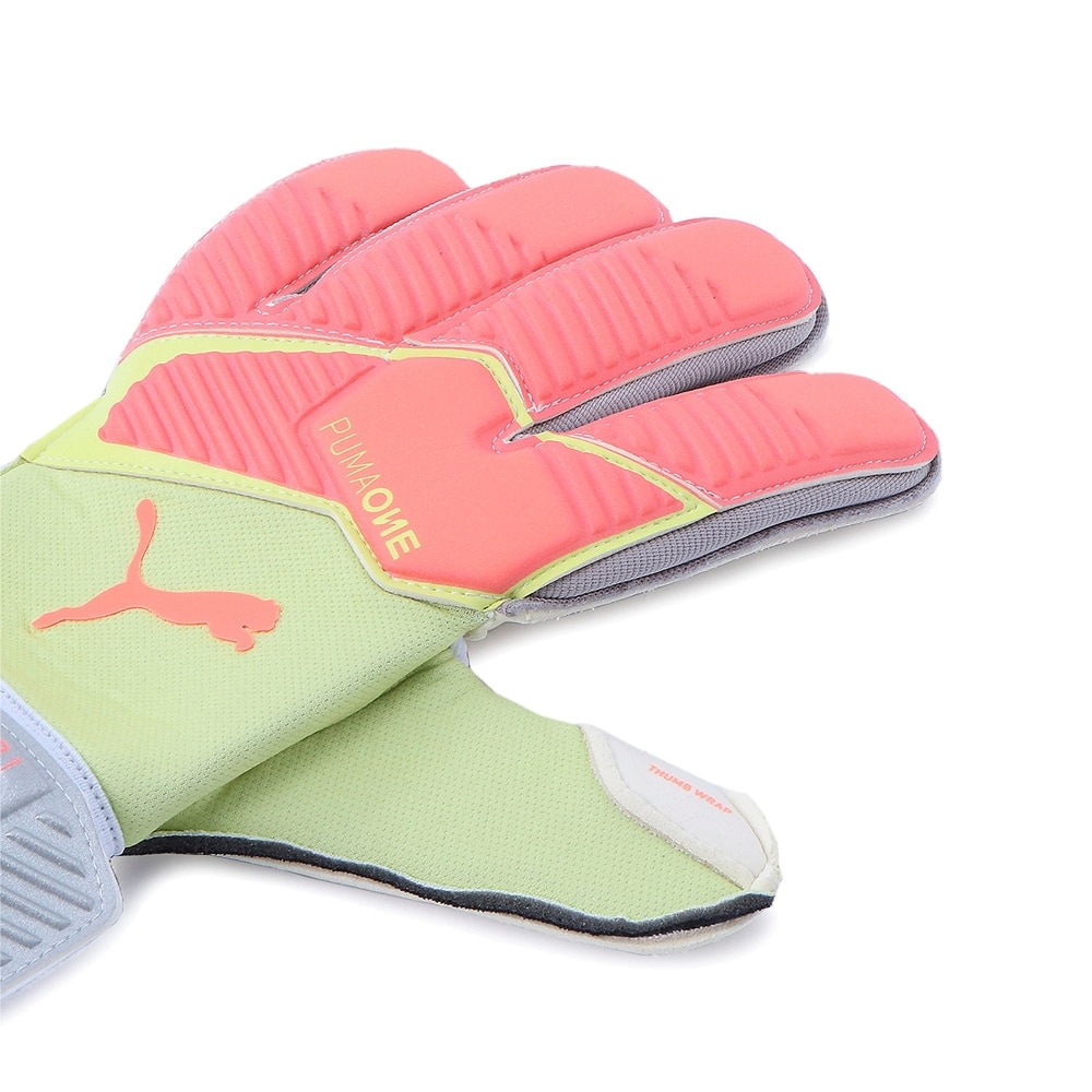 Puma One Grip 1 RC Keeperhansker Rise Pack Gul/Rosa