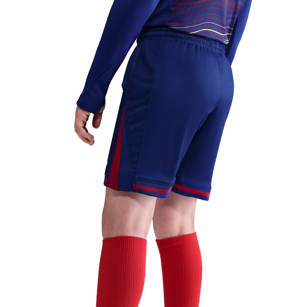 Nike FC Barcelona Fotballshorts 25/26 Barn Hjemme