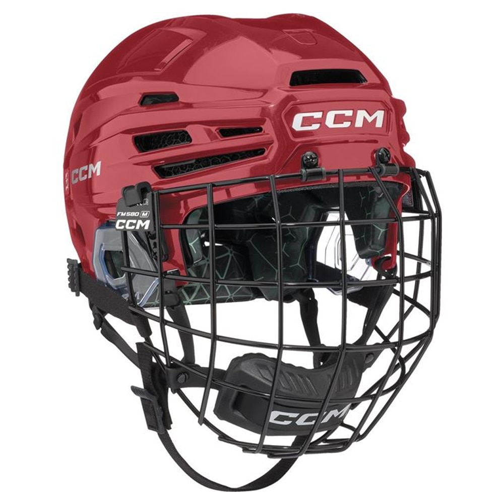 Ccm FTW Combo Hockeyhjelm Rød