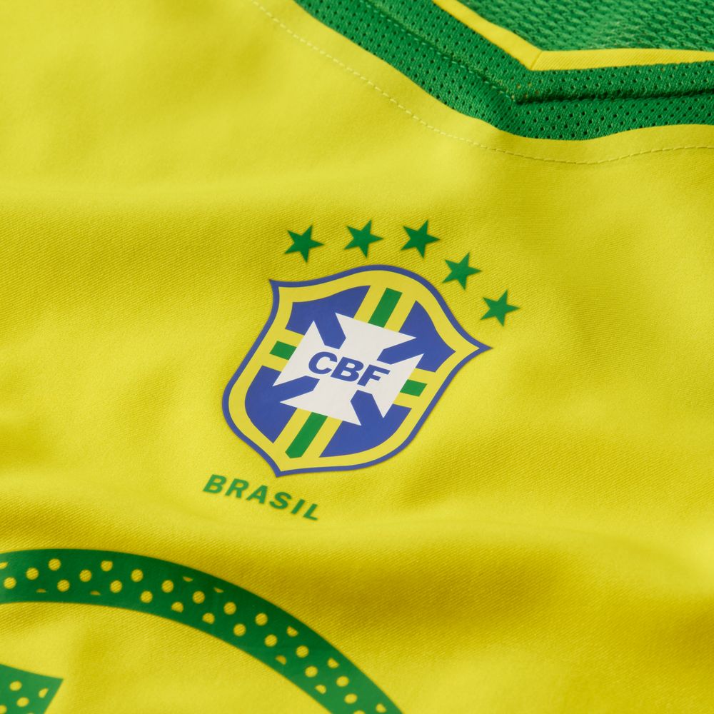 Nike Brasil 2004 Total 90 Reissue Ronaldinho 10 Fotballdrakt Hjemme