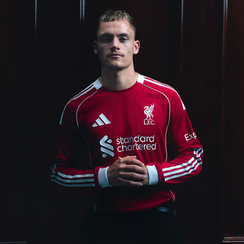 Adidas Liverpool FC Langermet Fotballdrakt 25/26 Hjemme