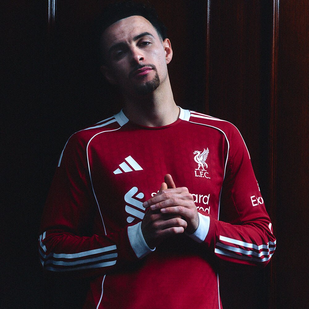 Adidas Liverpool FC Langermet Fotballdrakt 25/26 Barn Hjemme