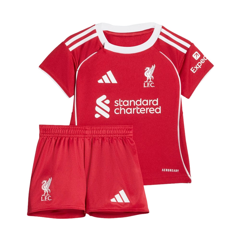 Adidas Liverpool FC Draktsett 25/26 Baby Hjemme