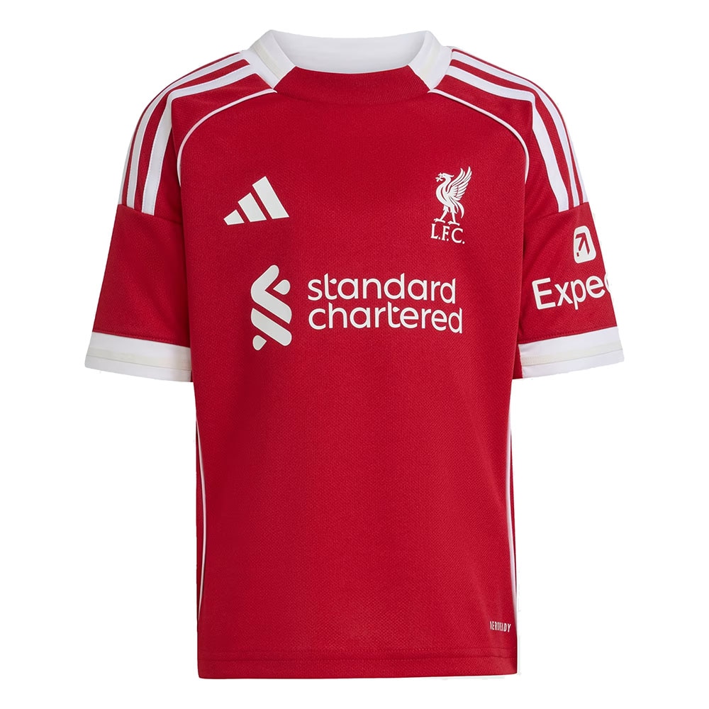 Adidas Liverpool FC Draktsett 25/26 Barn Hjemme
