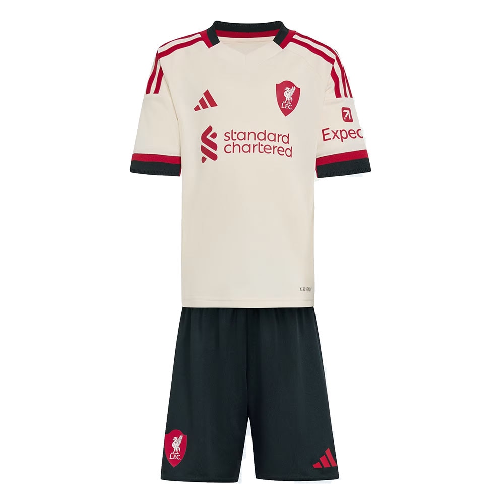 Adidas Liverpool FC Draktsett 25/26 Barn Borte