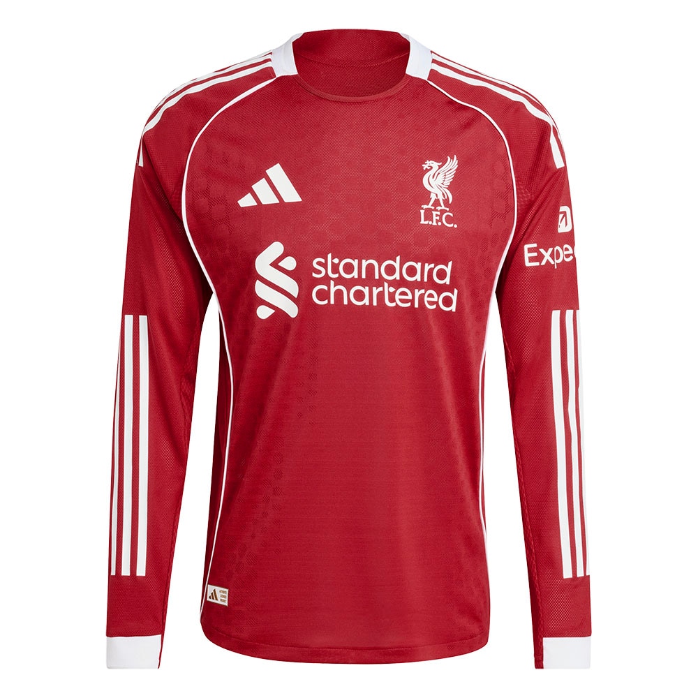 Adidas Liverpool FC Authentic Langermet Fotballdrakt 25/26 Hjemme