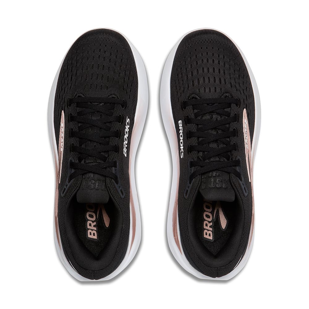 Brooks Ghost Max 3 Joggesko Dame Sort/Rosa
