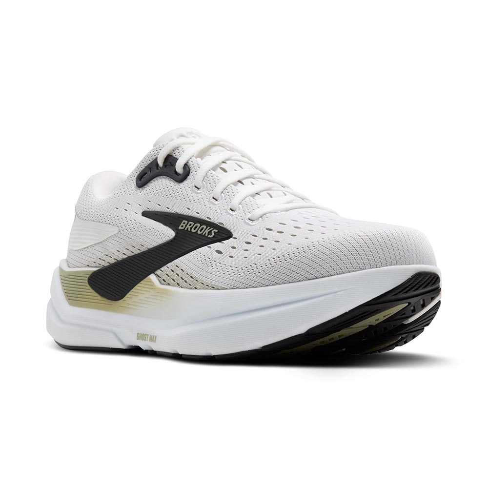Brooks Ghost Max 3 Joggesko Herre Hvit/Sort