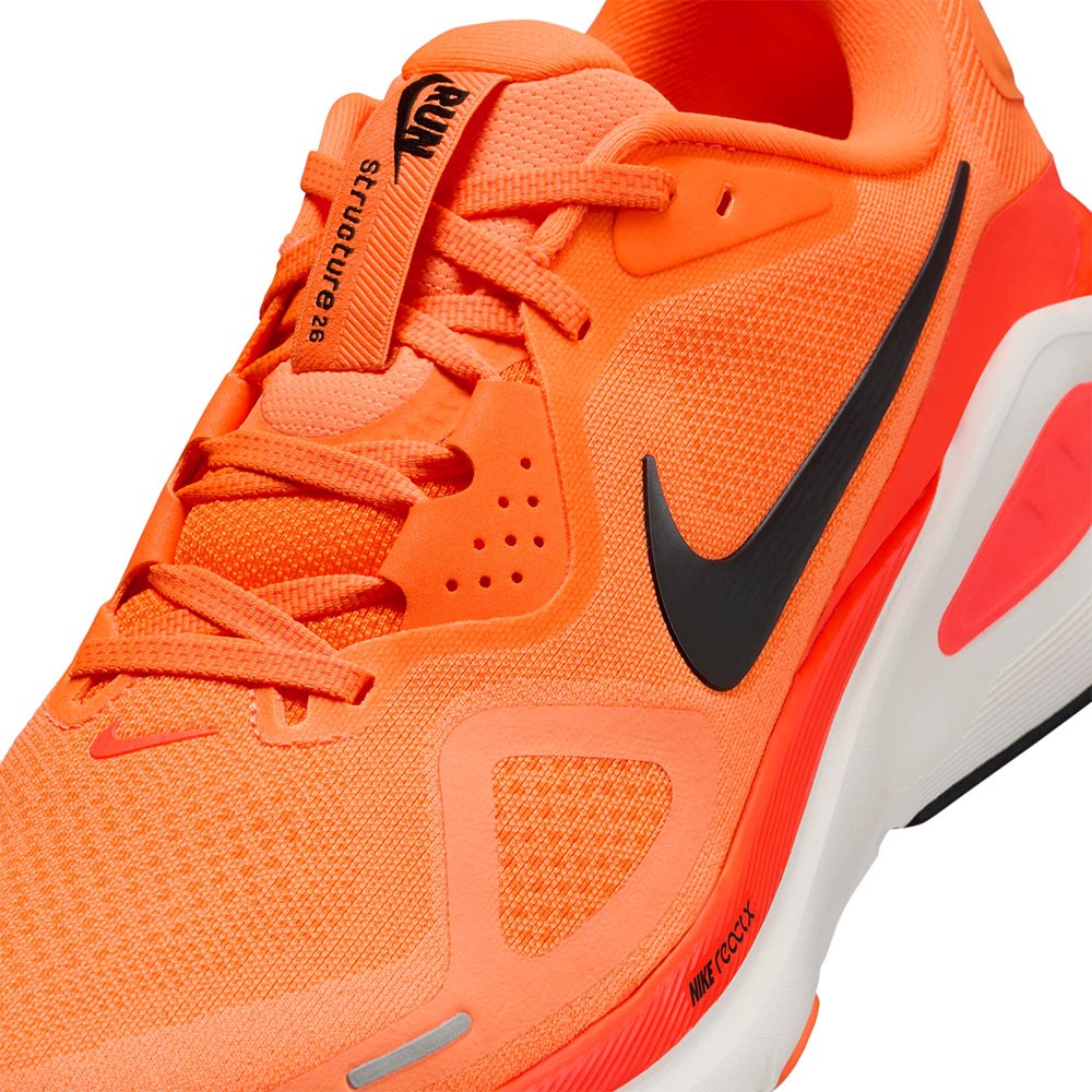 Nike Structure 26 Joggesko Herre Oransje/Hvit/Sort