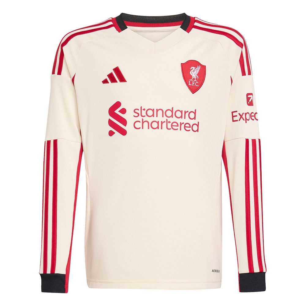 Adidas Liverpool FC Langermet Fotballdrakt 25/26 Barn Borte