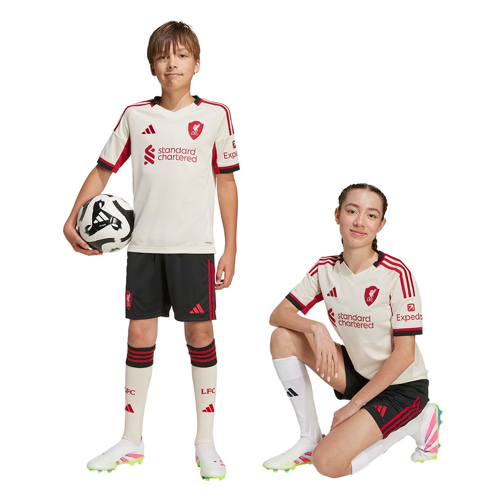 Adidas Liverpool FC Fotballshorts 25/26 Barn Borte