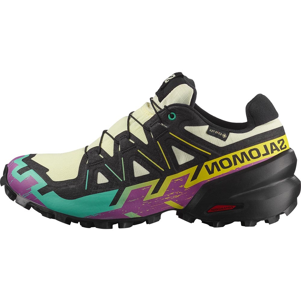 Salomon Speedcross 6 GTX Joggesko Dame Flerfarget
