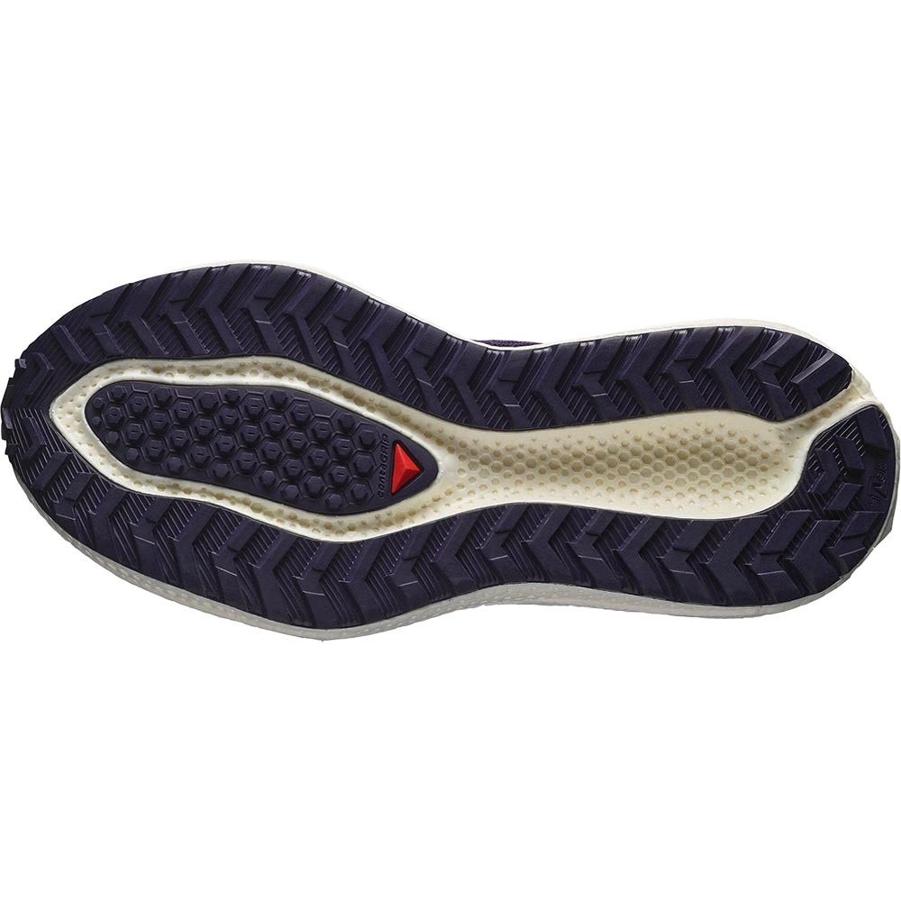 Salomon Aero Glide 3 GRVL Joggesko Dame Lilla/Hvit/Rød
