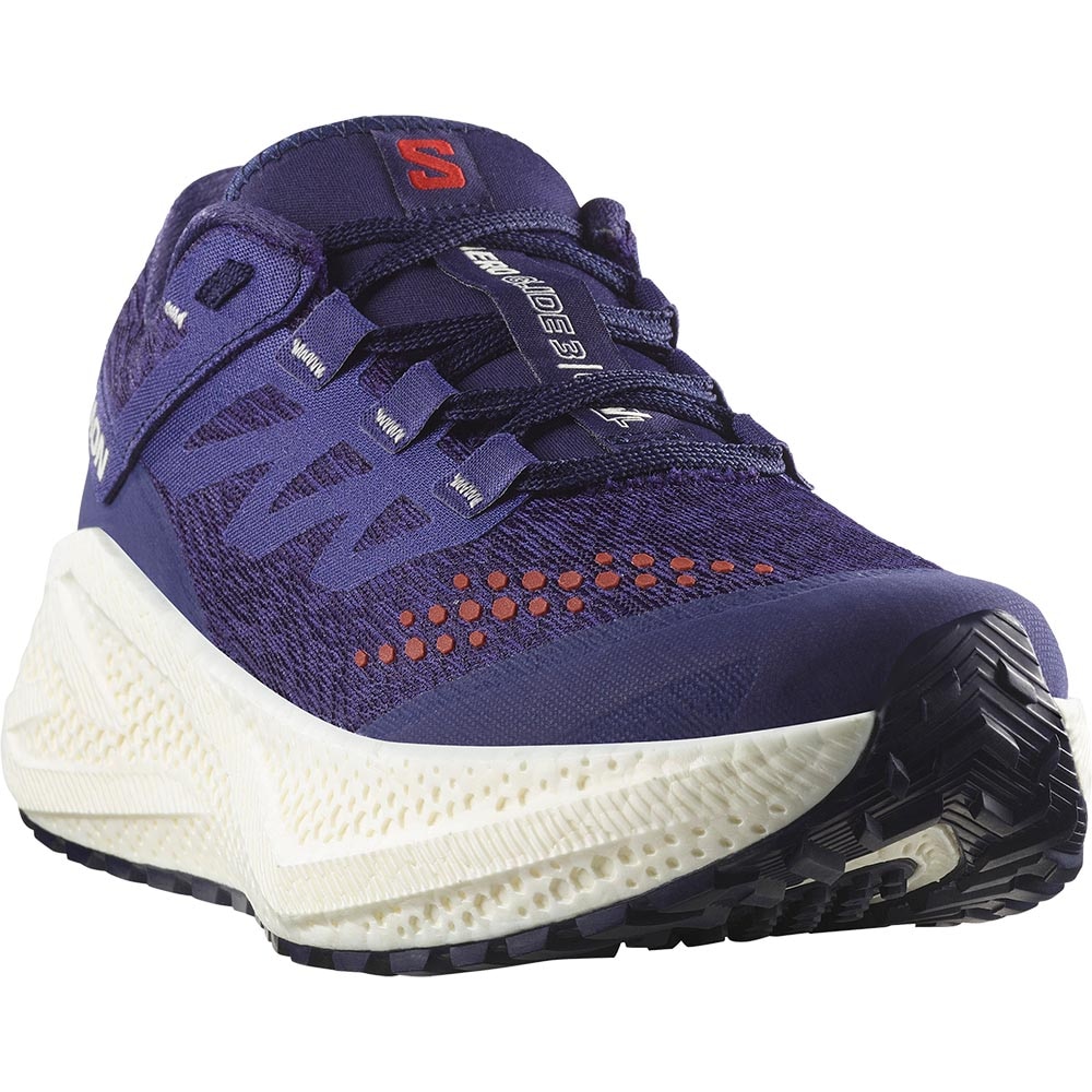Salomon Aero Glide 3 GRVL Joggesko Dame Lilla/Hvit/Rød