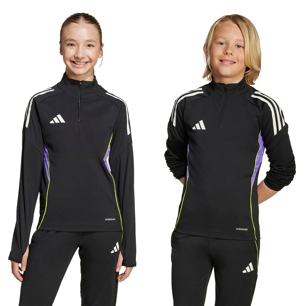 Adidas Tiro 25 Competition Treningsgenser Barn Sort/Lilla