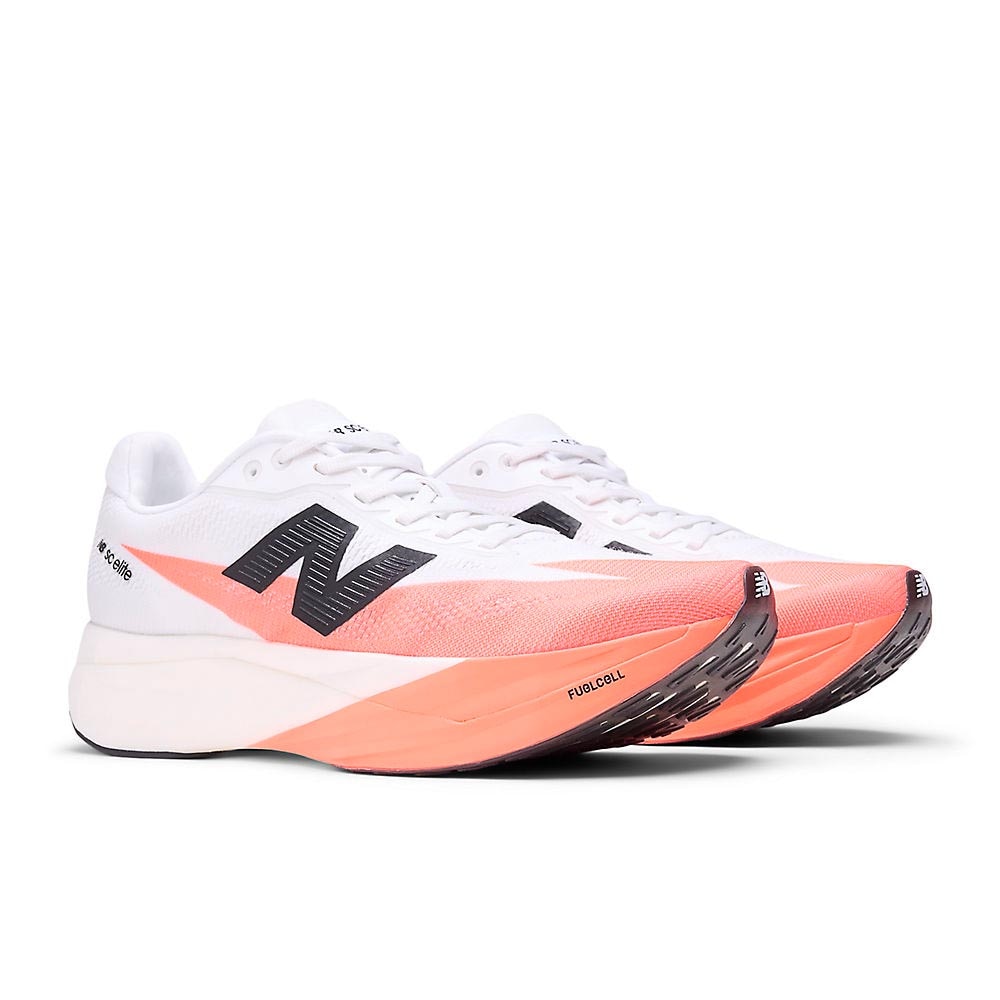 New Balance FuelCell SuperComp Elite v5 Joggesko Dame Hvit/Rød