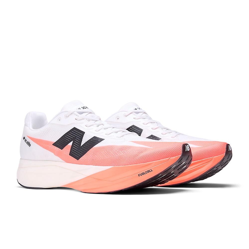 New Balance FuelCell SuperComp Elite v5 Joggesko Herre Hvit/Rød